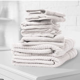 Royal Comfort Eden Egyptian Cotton 600 GSM 8 Piece Towel Pack White-1951134891118825473