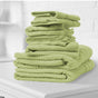 Royal Comfort Eden Egyptian Cotton 600 GSM 8 Piece Towel Pack Spearmint-1951134892335173633