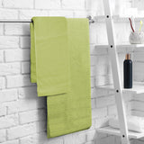 Royal Comfort Eden Egyptian Cotton 600 GSM 8 Piece Towel Pack Spearmint - 45-Degree Angle
