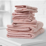 Royal Comfort Eden Egyptian Cotton 600 GSM 8 Piece Towel Pack Blush-1951134892528111617