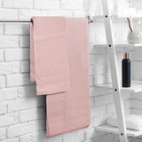 Royal Comfort Eden Egyptian Cotton 600 GSM 8 Piece Towel Pack Blush - 45-Degree Angle