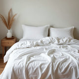 Royal Comfort 1500TC Cotton Rich Fitted 4 PC Sheet sets King White