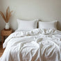 Royal Comfort 1500TC Cotton Rich Fitted 4 PC Sheet sets King White