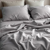Royal Comfort 1500 TC Cotton Rich Fitted sheet 4 PC Set King-Indigo