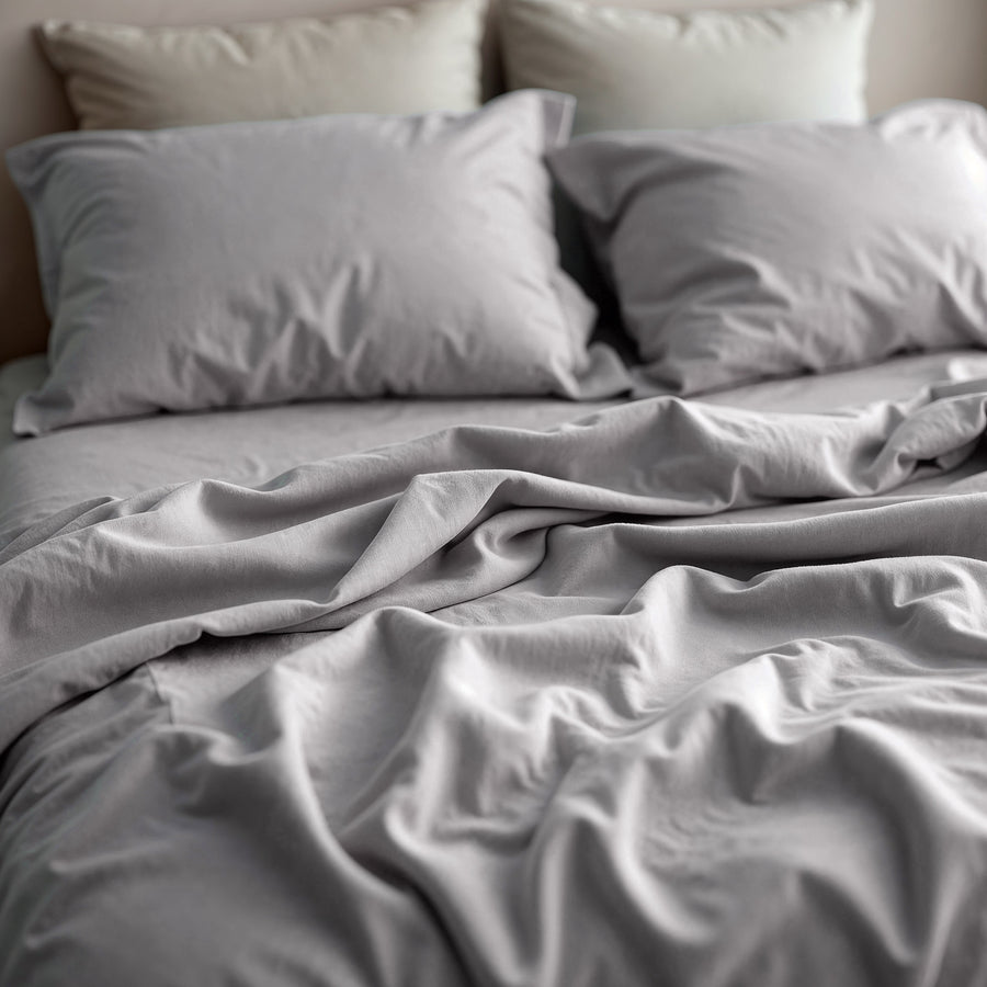 Royal Comfort 1500 TC Cotton Rich Fitted sheet 4 PC Set King-Indigo-1951134868935151617