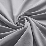 Royal Comfort 1500 TC Cotton Rich Fitted sheet 4 PC Set King-Indigo - Top-Down View