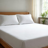 Royal Comfort 1500 TC Cotton Rich Fitted sheet 3 PC Set King-White-1951134870113751042