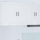 Wall Cabinet PORTO High Gloss White 80 x 31 x 80 cm