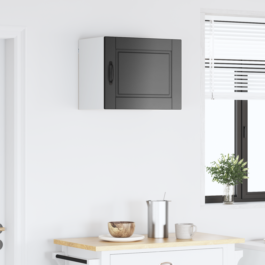 Wall Cabinet PORTO Black 50 x 31 x 40 cm Engineered Wood