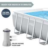 Intex 26784AU Above Ground Swimming Pool Rectangular 3.00m x 1.75m - Rear View