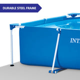 Intex 28270AU Above Ground Rectangular Swimming Pool 2.2m x 1.5m - Top-Down View