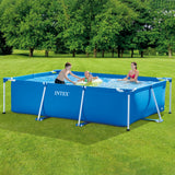 Intex 28272AU Above Ground Swimming Pool Rectangular 3m x 2m - Close-Up Angle