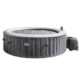 Intex PureSpa 6-Person Greywood Deluxe Inflatable Hot Tub - Front View