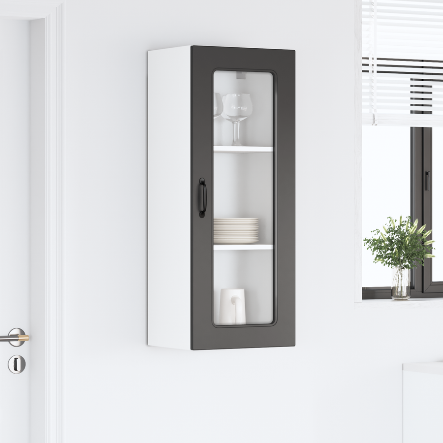 Dishwasher Panel Kalmar Black 40 x 31 x 100 cm Engineered Wood