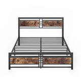 Levede Metal Bed Frame Queen Mattress
