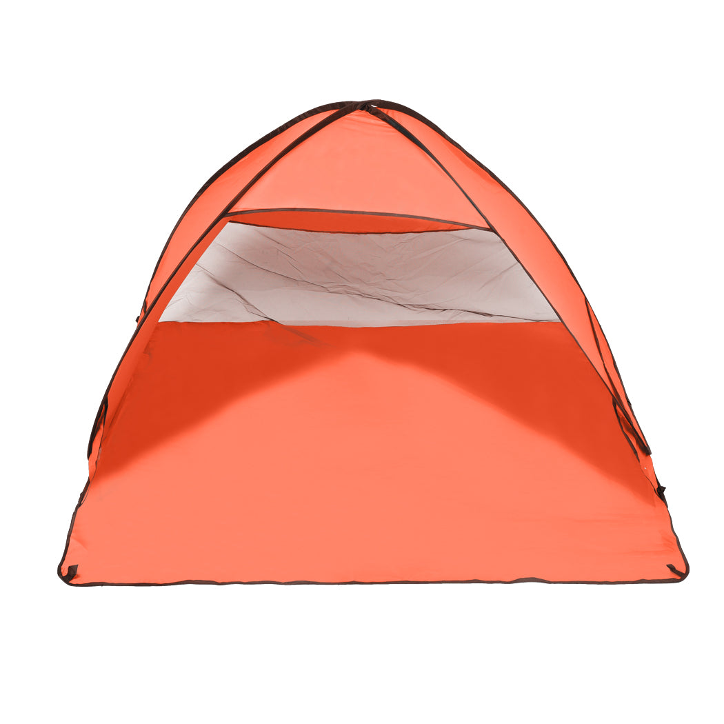 Mountview Pop Up Beach Tent Caming Portable Orange-2006732914116661249