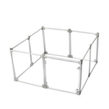 Pawz Pet Playpen Transparent Acrylic Clear Folding Dog Fence Kennel 8 Panel-2018816934879039489
