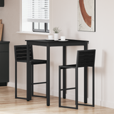 Standing Bar Table Engineered Wood - Side View