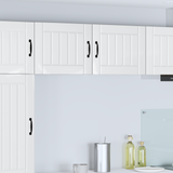 Wall Cabinet LUCCA 2 pcs High Gloss White 50 x 31 x 40 cm - Side View