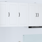 Wall Cabinet PORTO White 40 x 31 x 80 cm Engineered Wood