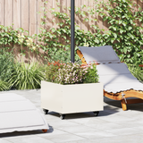 Parasol Base Manual White 45 x 45 x 45 cm Steel