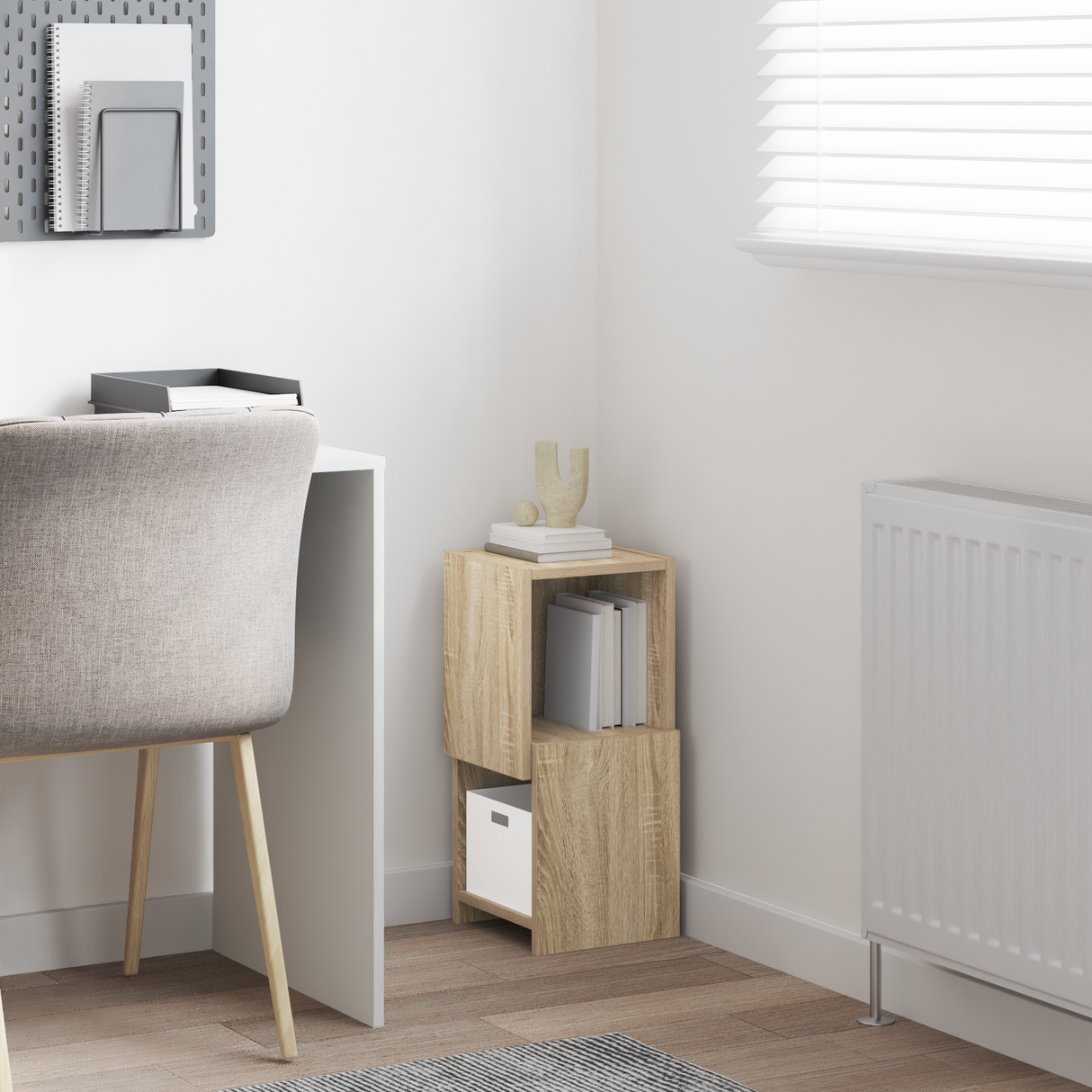 Corner Cabinet Sonoma Oak 25,5x25x55cm Engineered Wood