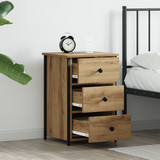 Bedside Cabinet 2 pcs Brown 40 x 36 x 60 cm - Top-Down View