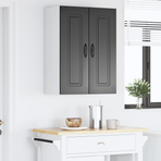 Dishwasher Panel Kalmar 2 pcs Black Engineered Wood
