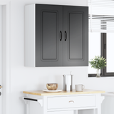 Dishwasher Panel Kalmar Black 80 x 31 x 80 cm Engineered Wood