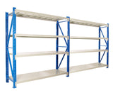 2 Bay Garage Storage Steel Rack Shelving 3.0m 800kg