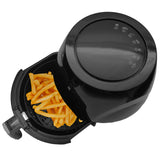 Kitchen Couture 7L Digital Air Fryer - Black - 45-Degree Angle