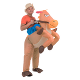 Cowboy Inflatable Costume - Side View