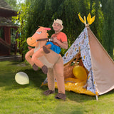 Cowboy Inflatable Costume - 45-Degree Angle