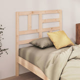 Bed Headboard 96 cm Solid Wood Pine - Side View