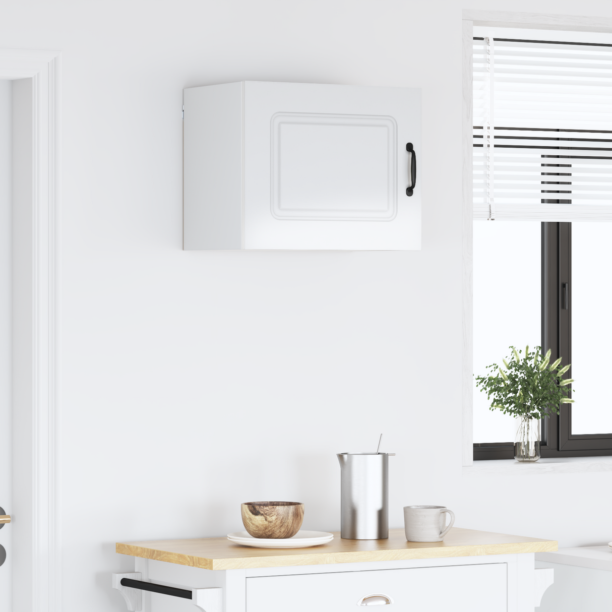 Dishwasher Panel Kalmar High Gloss White 50 x 31 x 40 cm