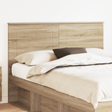 Headboard Sonoma Oak 100 cm Engineered Wood - Front View