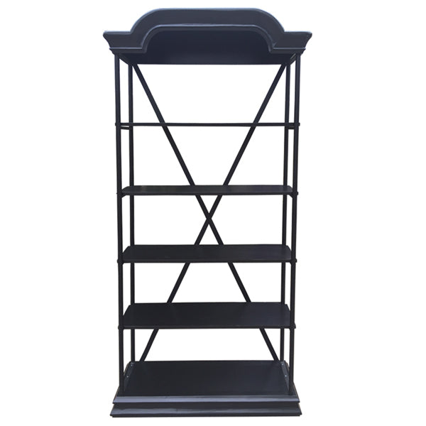 Bakers Display Stand Black Reclaimed Timber. Showroom sample to clear. Assembled.