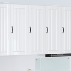 Wall Cabinet LUCCA High Gloss White 40 x 31 x 100 cm