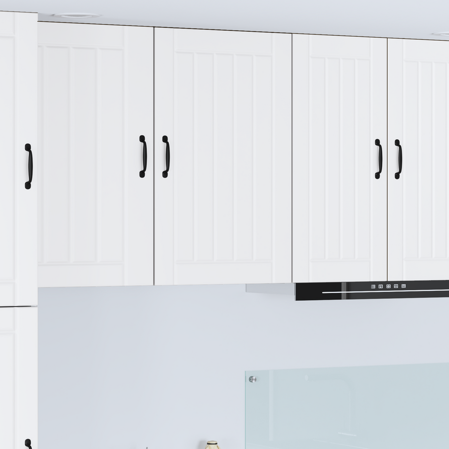 Wall Cabinet LUCCA White 50 x 31 x 80 cm Engineered Wood