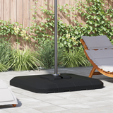 Cantilever Umbrella Base Black 98 x 98 x 98 cm - Side View