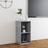 TV Cabinet Concrete Grey 72x35x36.5 cm Engineered Wood - Side View