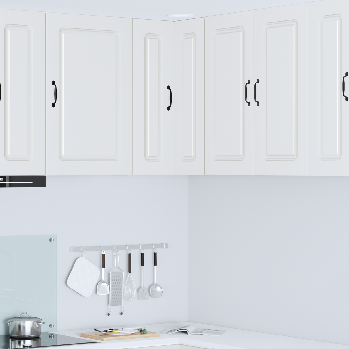 Dishwasher Panel Kalmar White 57 x 57 x 80 cm Engineered Wood