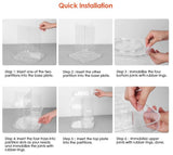 CARLA HOME 360 Rotating Large Capacity Makeup Organizer for Bedroom and Bathroom (White) - Extra Image