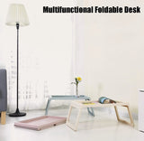 CARLA HOME Multifunction Laptop Bed Desk with foldable legs for Home Office (Blue)-1992735285120733192