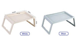 CARLA HOME Multifunction Laptop Bed Desk with foldable legs for Home Office (Blue)-1992735285120733193