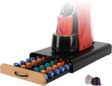CARLA HOME Coffee Pods Holder Storage Drawer Compatible with 60 Nespresso Pods for Kitchen Storage & Organisation, Nespresso Pod Holder Coffee Machine for Home Storage (Natural)-1992735291076644864
