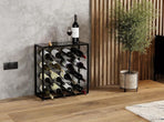 CARLA HOME Freestanding Metal Wine Rack for 25 Bottles-1992735287901556740