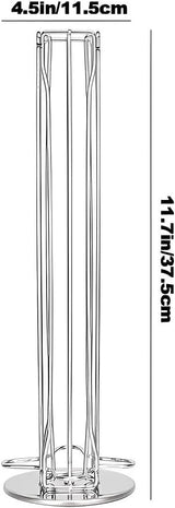 CARLA HOME Coffee Pods Holder Storage Compatible with 40 Nespresso Pods - Close-Up Angle