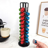 CARLA HOME Coffee Pods Holder Storage Compatible with 40 Nespresso Pods - Side View