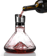 CARLA HOME Iceberg Wine Decanter with Aerator Filter and Lid - Extra Image